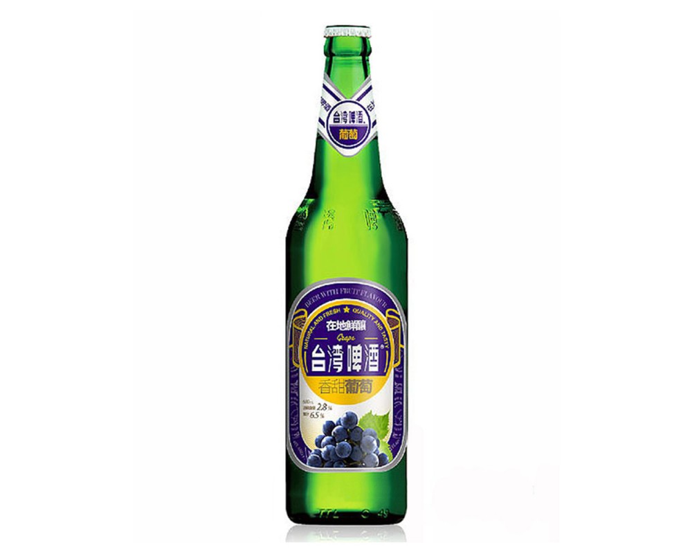 台啤水果酒瓶裝(葡萄)600ml