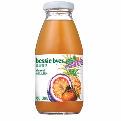 貝思寶兒(熱帶綜合果汁)玻璃(單支) [360ml]