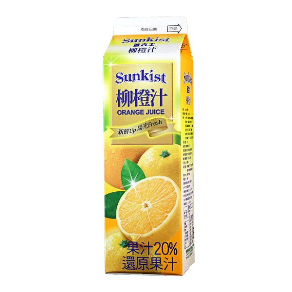 香吉士紙盒果汁(紙盒)900cc