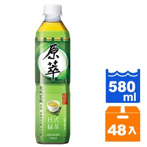 原萃日式綠茶(24入) [580ml]